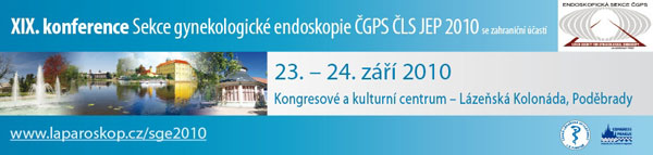 XIX. konference Sekce gynekologické endoskopie ČLS JEP 2010